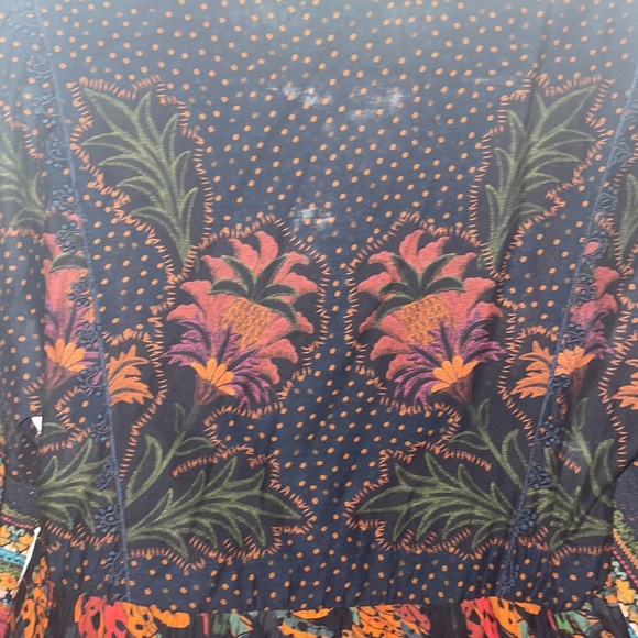 Farm Rio Mixed Patchwork Mini Dress - Picture 9 of 10